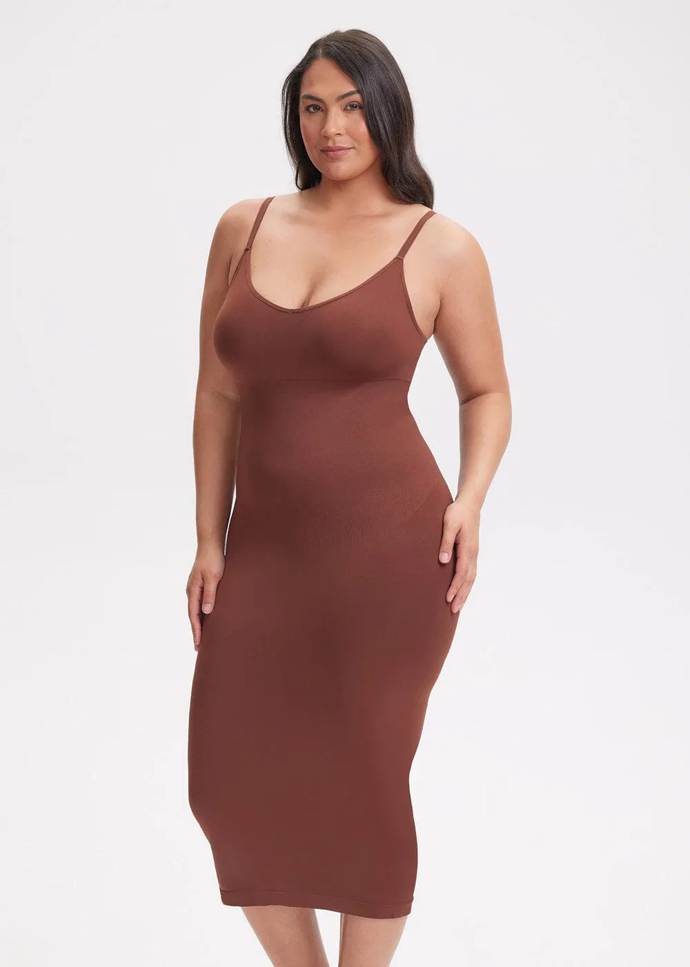 SnatchedKnit V-neck Sami Maxi Dress