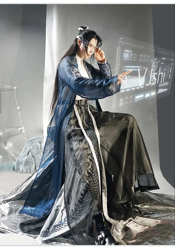 Song Dynasty Hanfu | Yuanshi men's and women's large-sleeved shirts and Hanfu technology sense