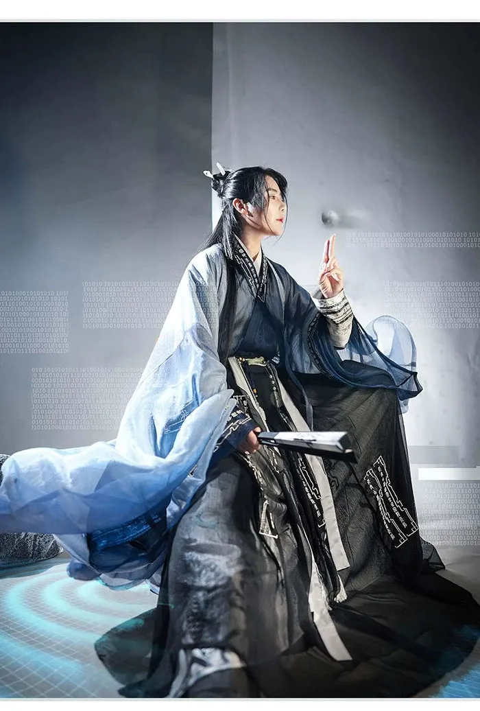 Song Dynasty Hanfu | Yuanshi men's and women's large-sleeved shirts and Hanfu technology sense
