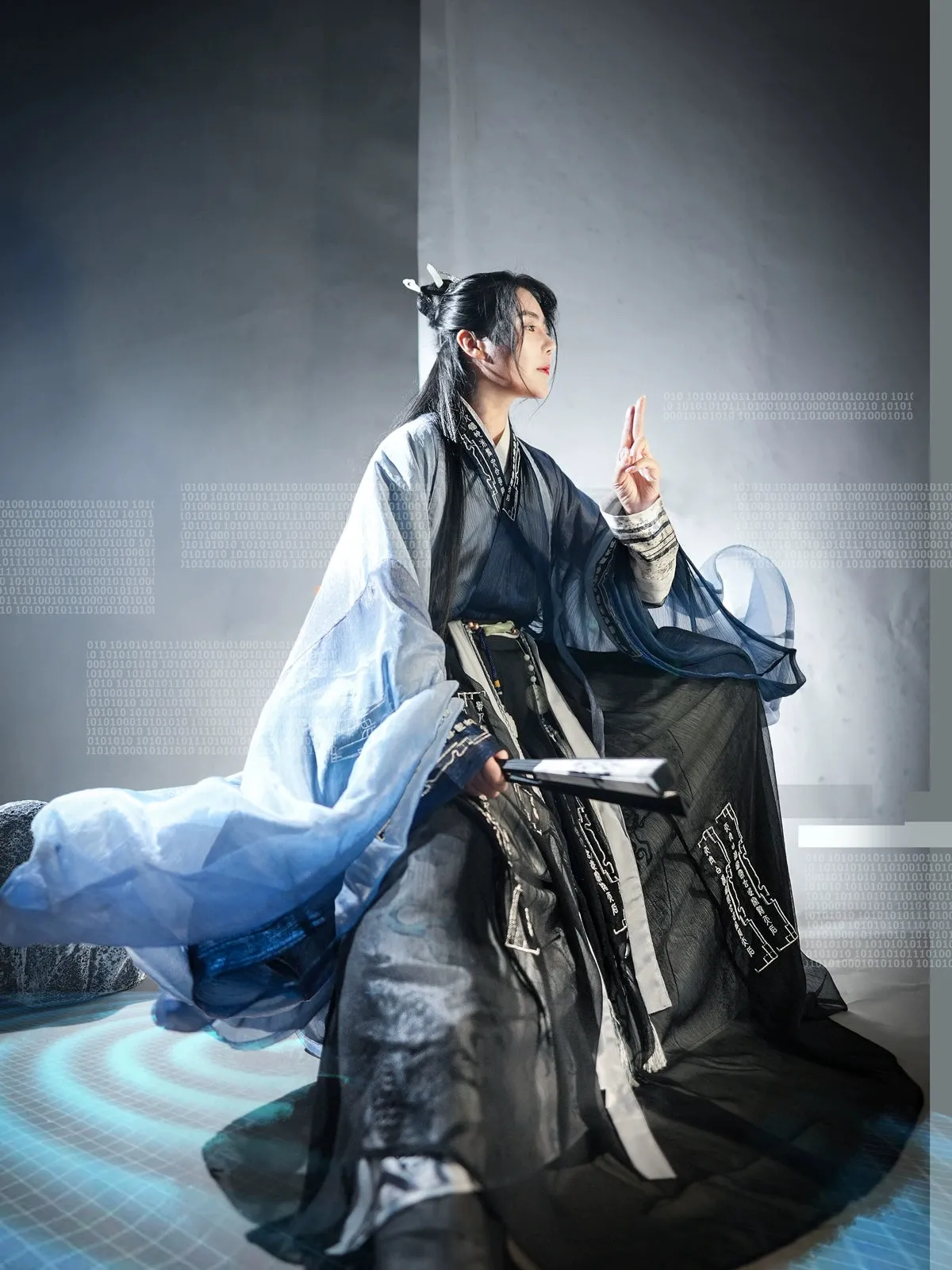 Song Dynasty Hanfu | Yuanshi men's and women's large-sleeved shirts and Hanfu technology sense