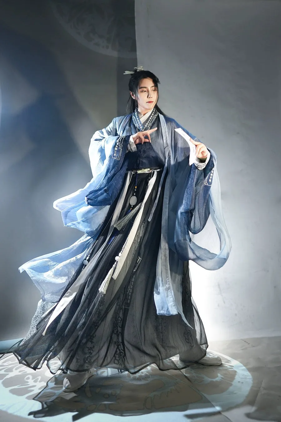 Song Dynasty Hanfu | Yuanshi men's and women's large-sleeved shirts and Hanfu technology sense