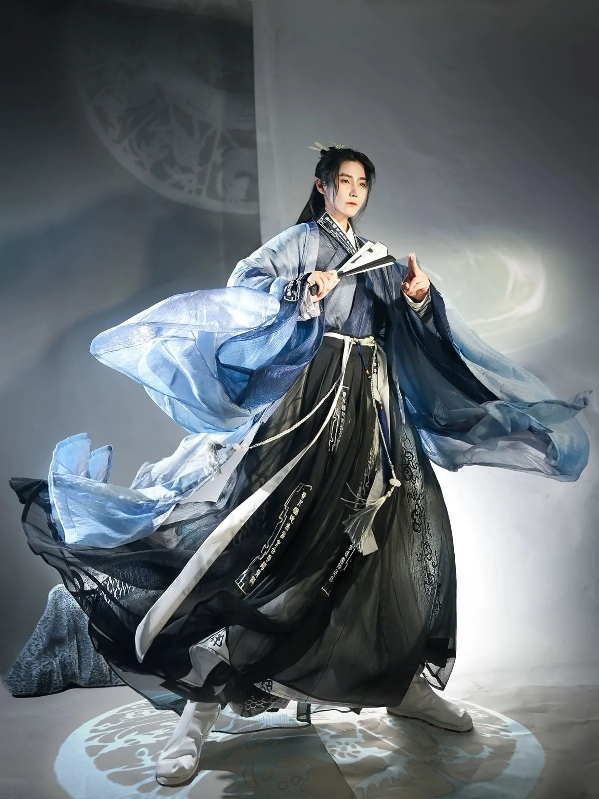 Song Dynasty Hanfu | Yuanshi men's and women's large-sleeved shirts and Hanfu technology sense