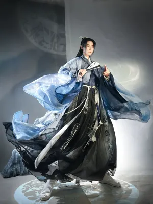 Song Dynasty Hanfu | Yuanshi men's and women's large-sleeved shirts and Hanfu technology sense