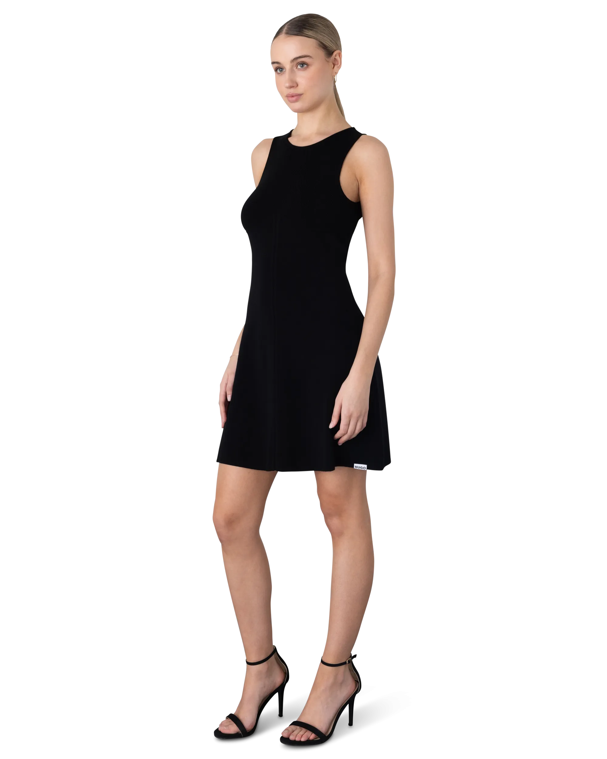 Sriangla Fit-And-Flare Sleeveless Dress