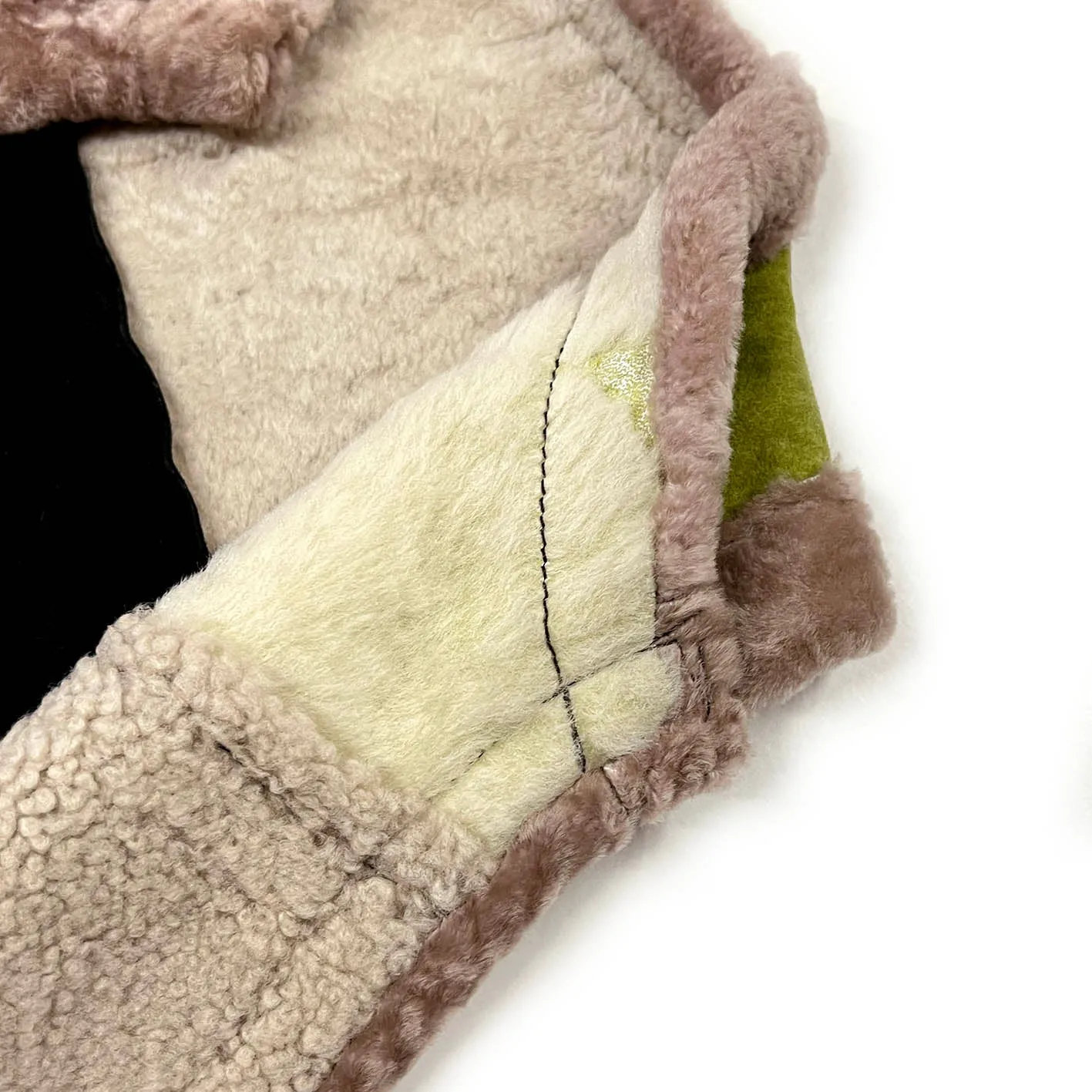 STEPPE kids' gilet M / Green, Grey   Black