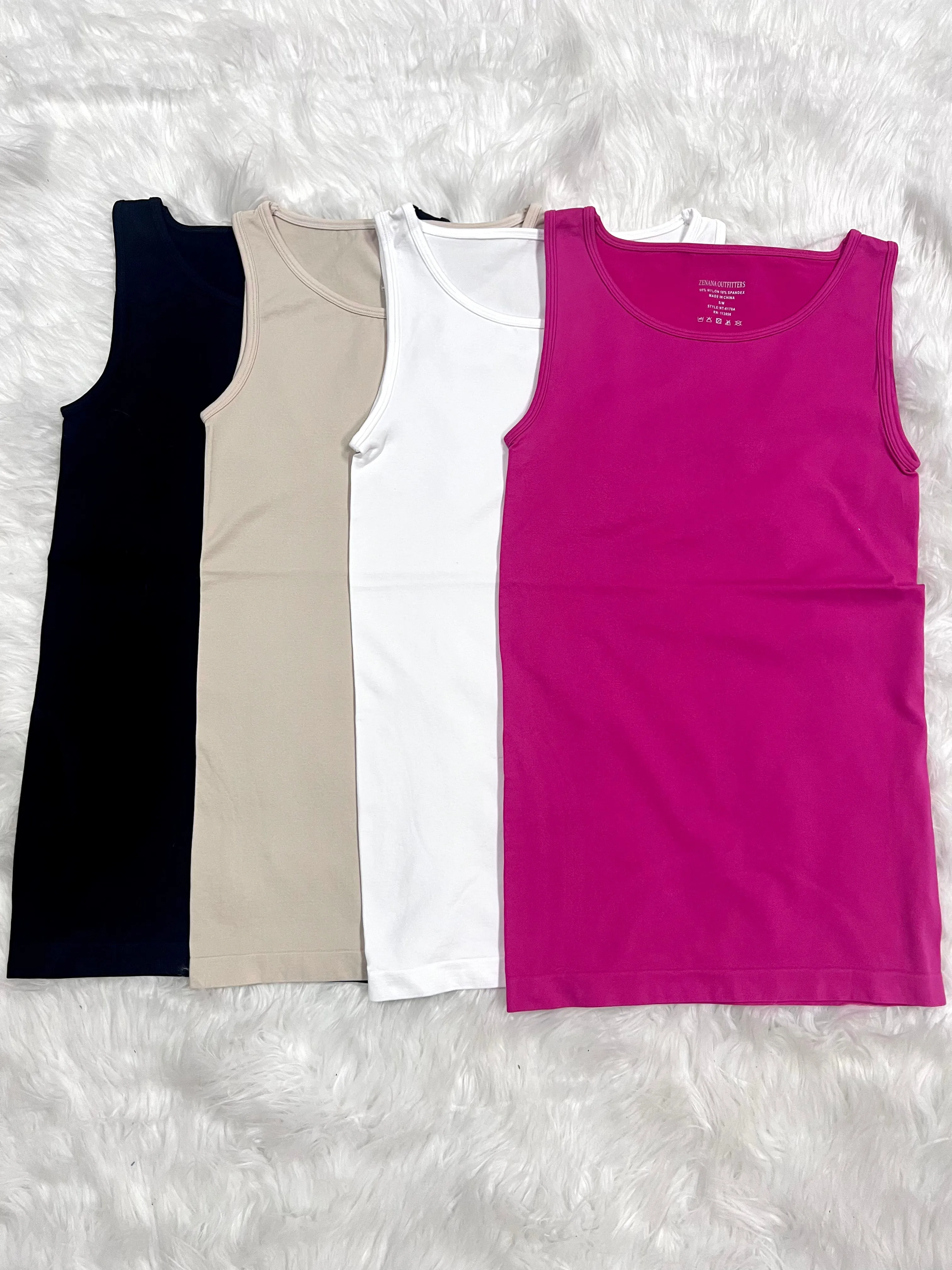Sunshine All Day Tank Top Hot Pink