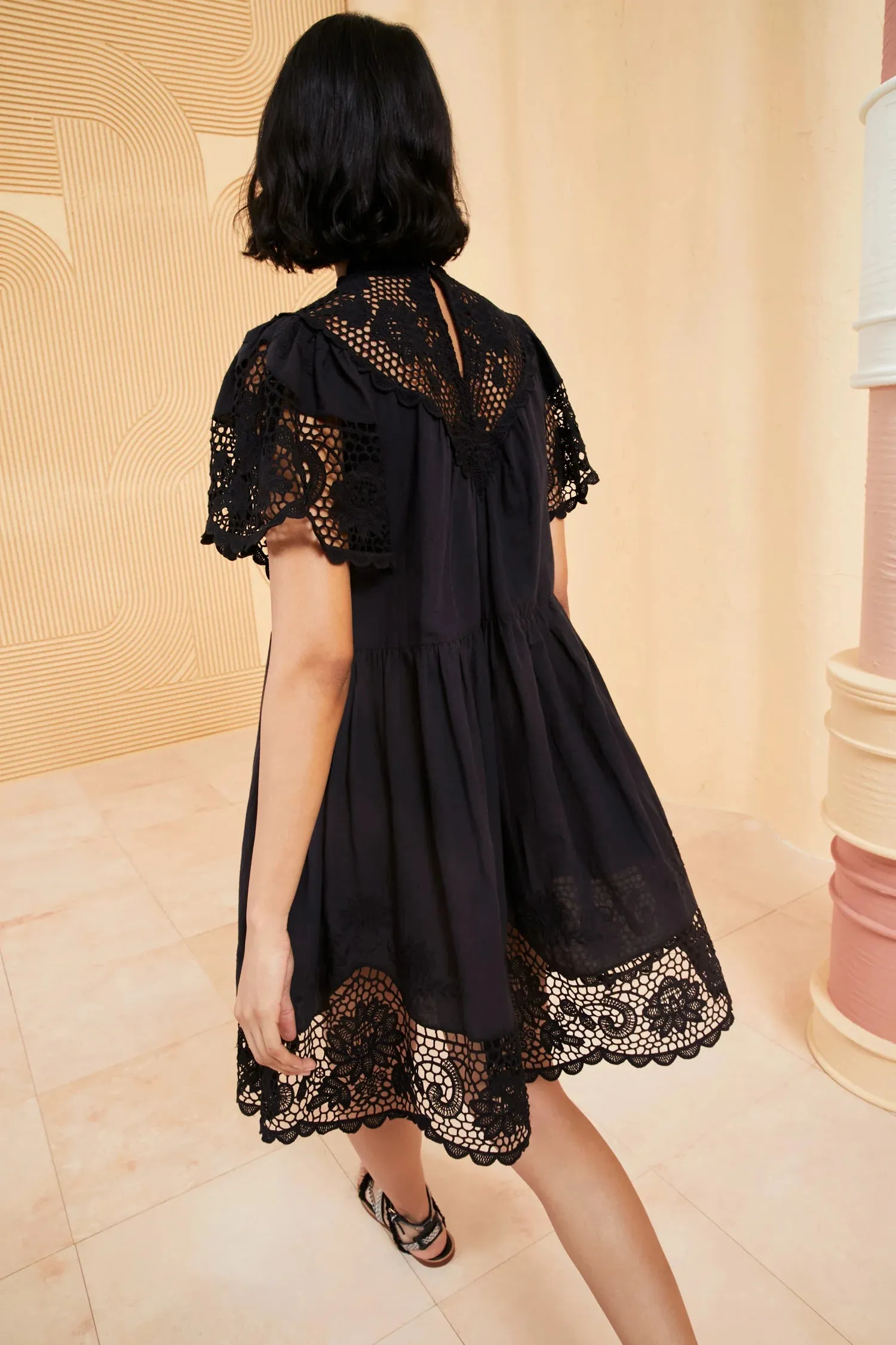 Tallulah Dress - Noir