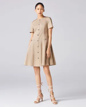 Taupe Fiesta Dress