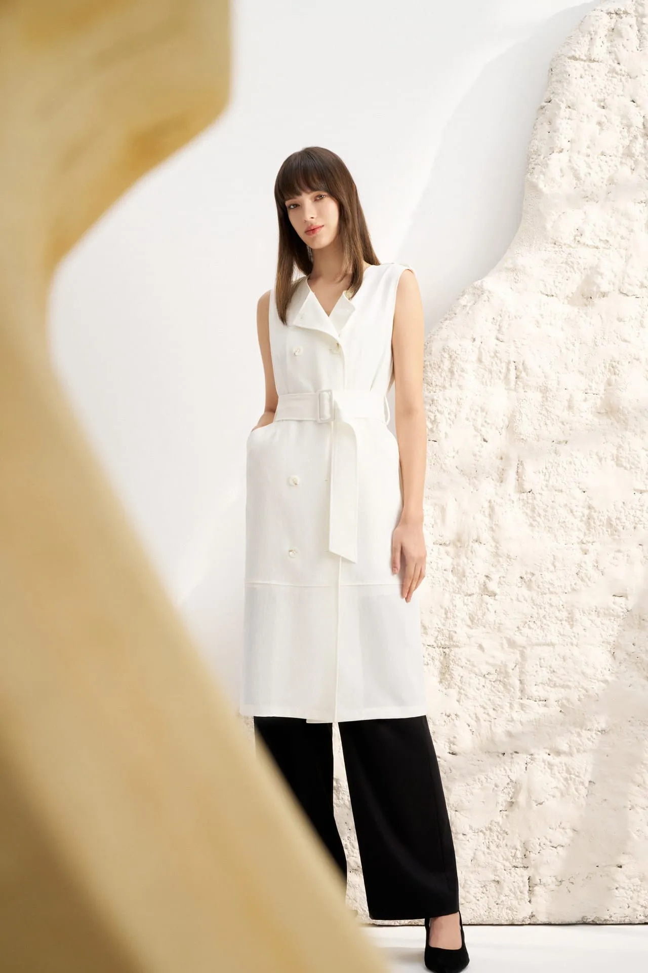 Textured 2 Way Maxi Dress