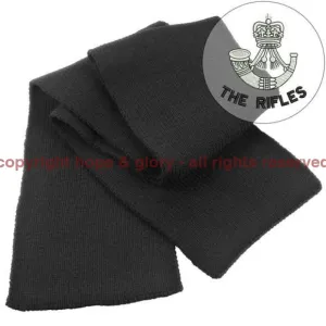 The Rifles Regiment Heavy Knit Scarf