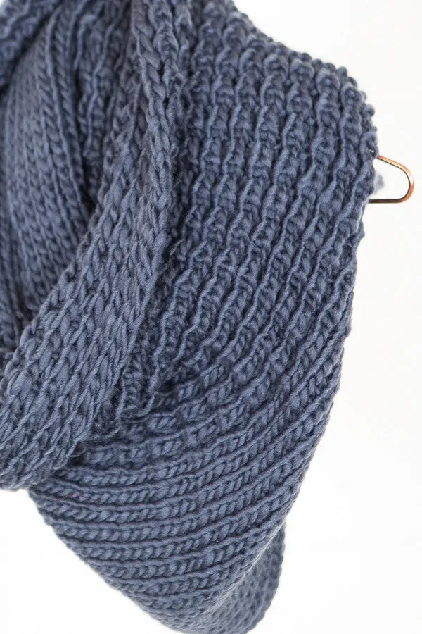 Thick Knit Infinity Scarf
