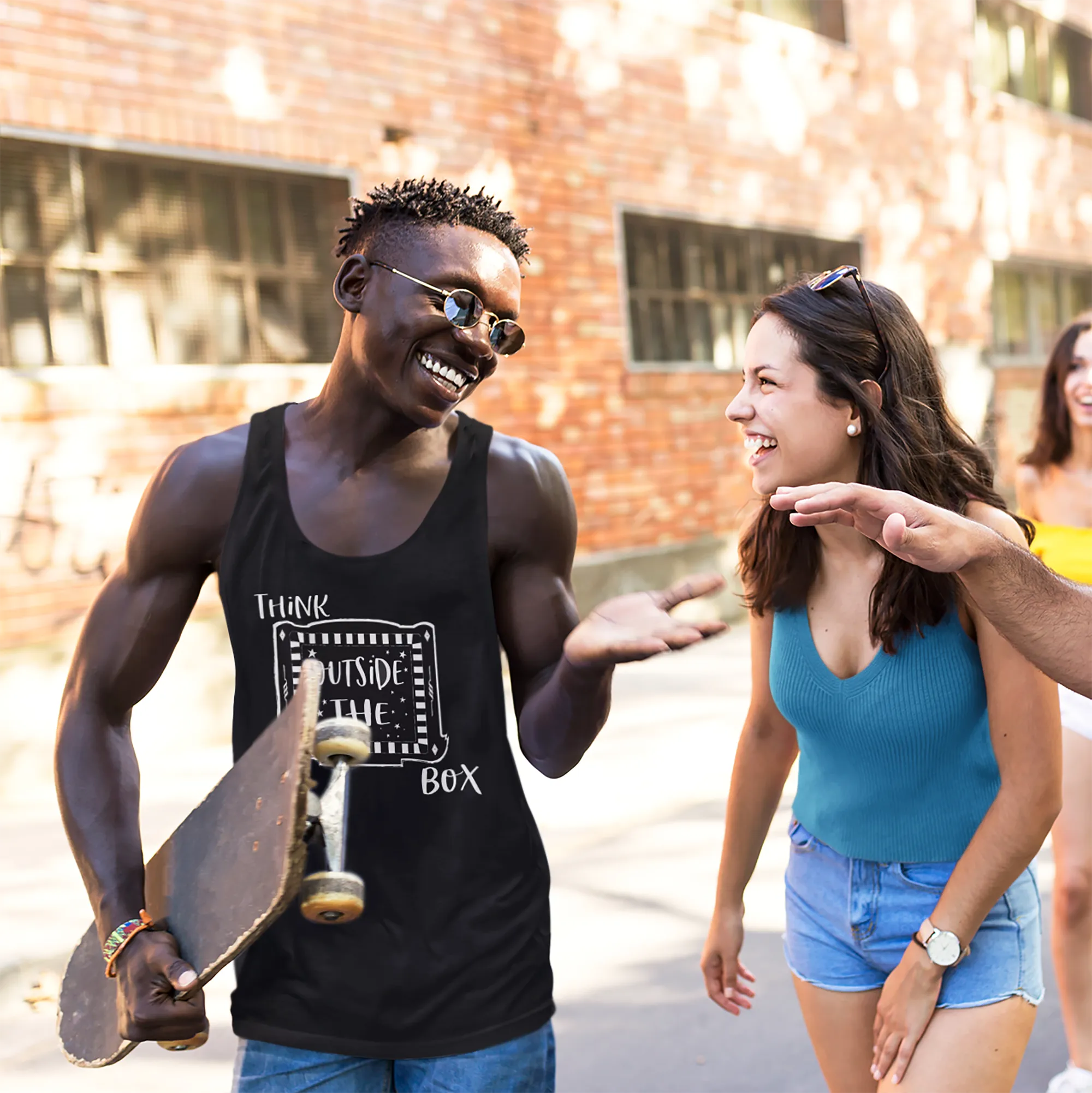 Think Outside The Box Tank Top
