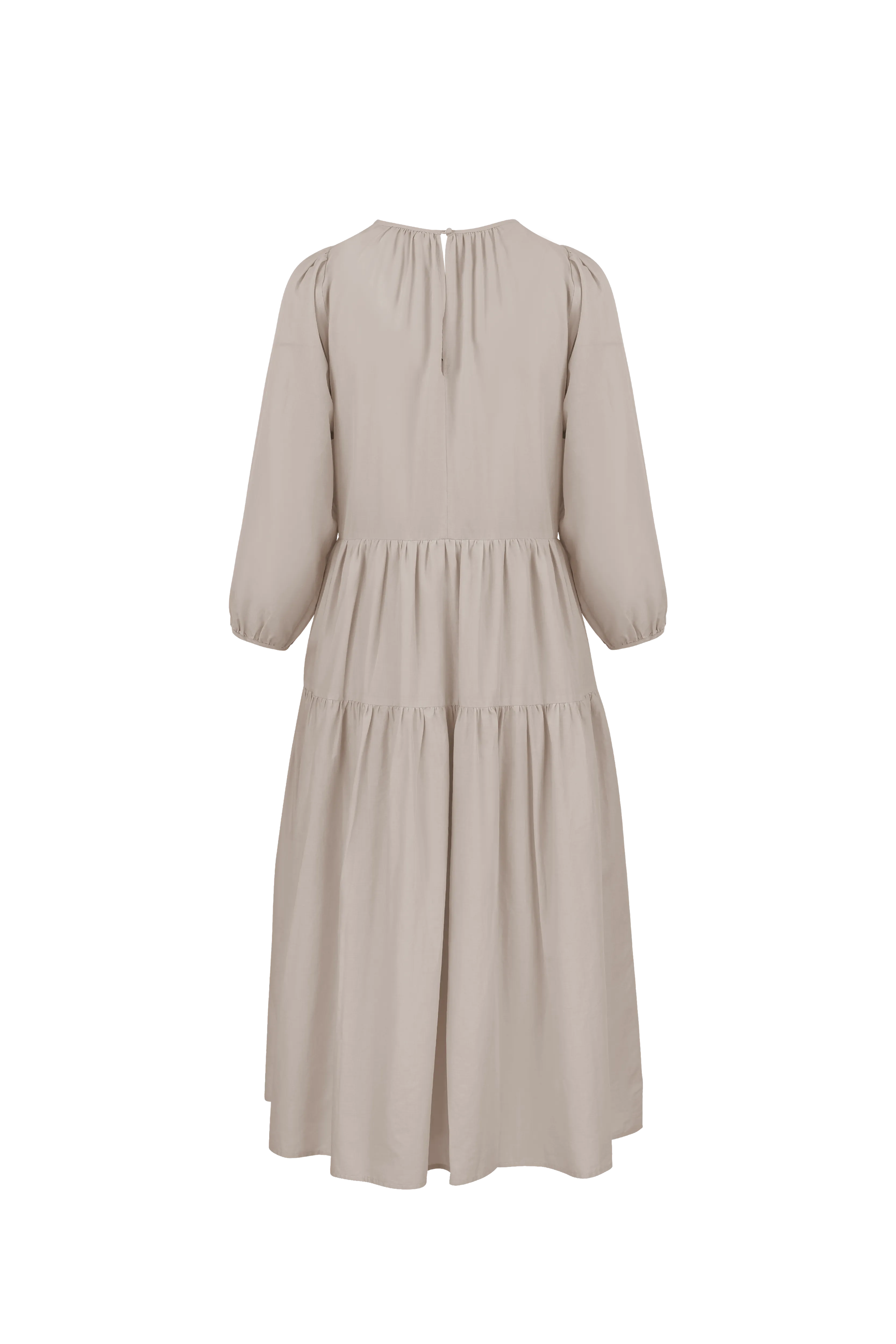 Tiered Sleeved Dress -- Organic Cotton