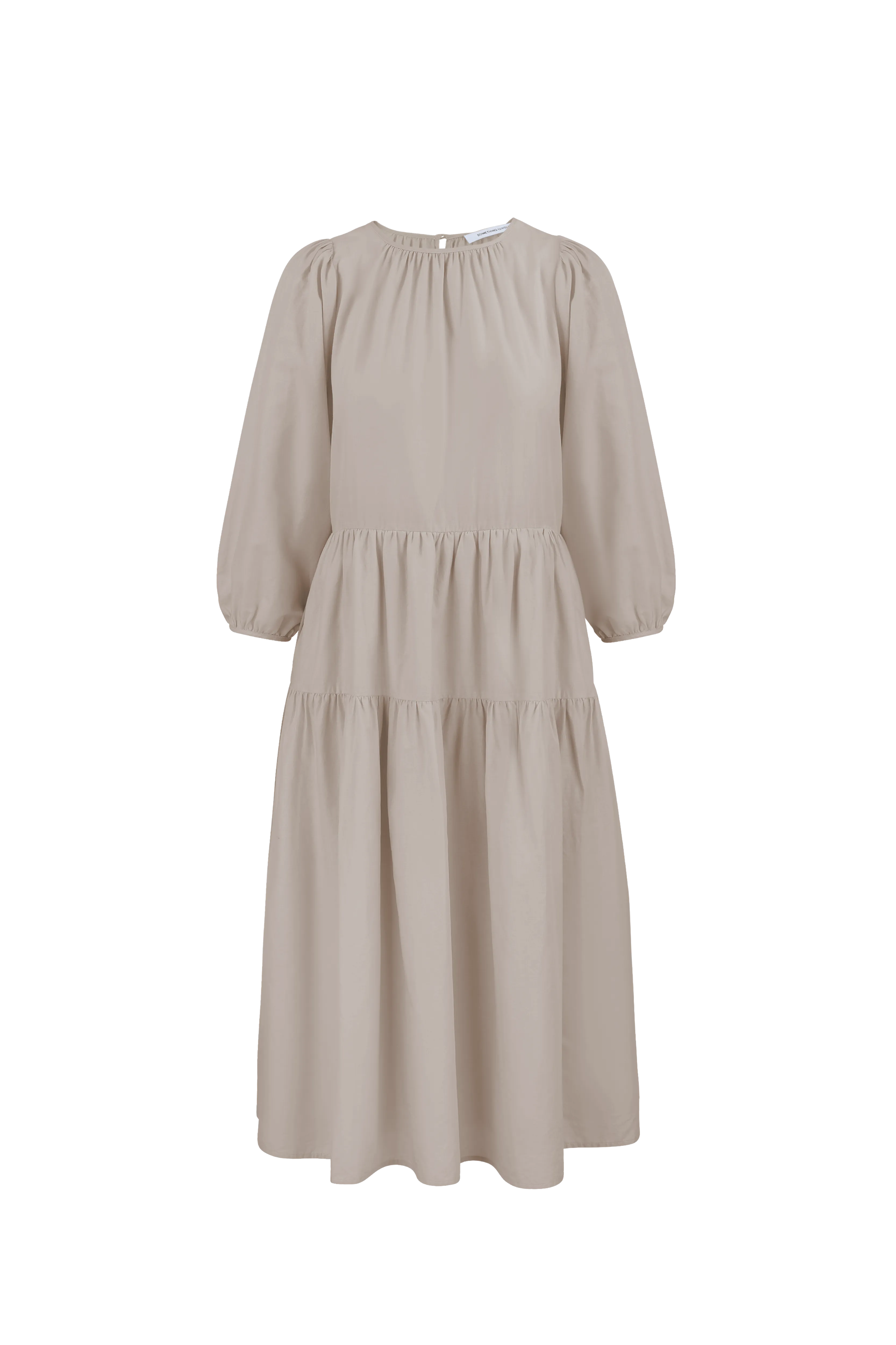 Tiered Sleeved Dress -- Organic Cotton