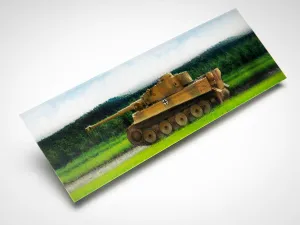 Tiger 131 3D Moving Bookmark