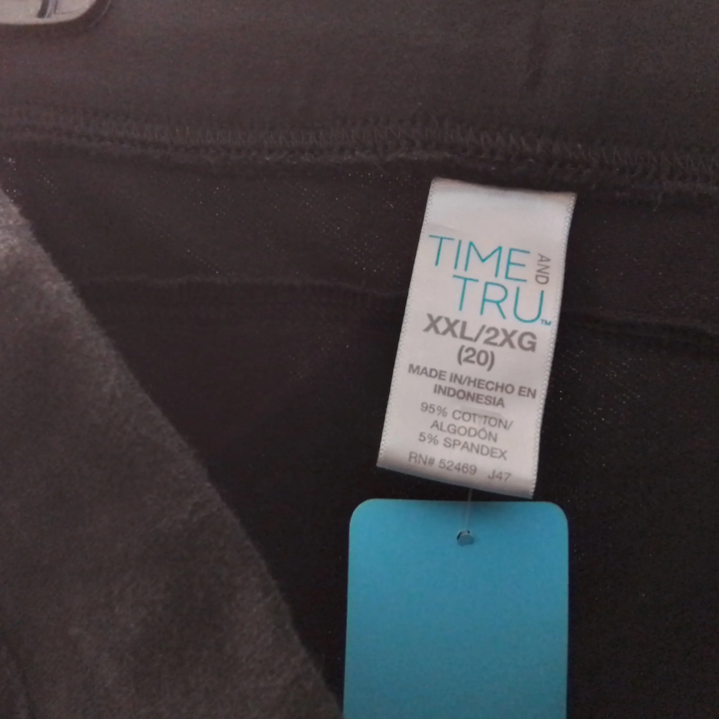 Time and Tru Women's Black Sweatpants