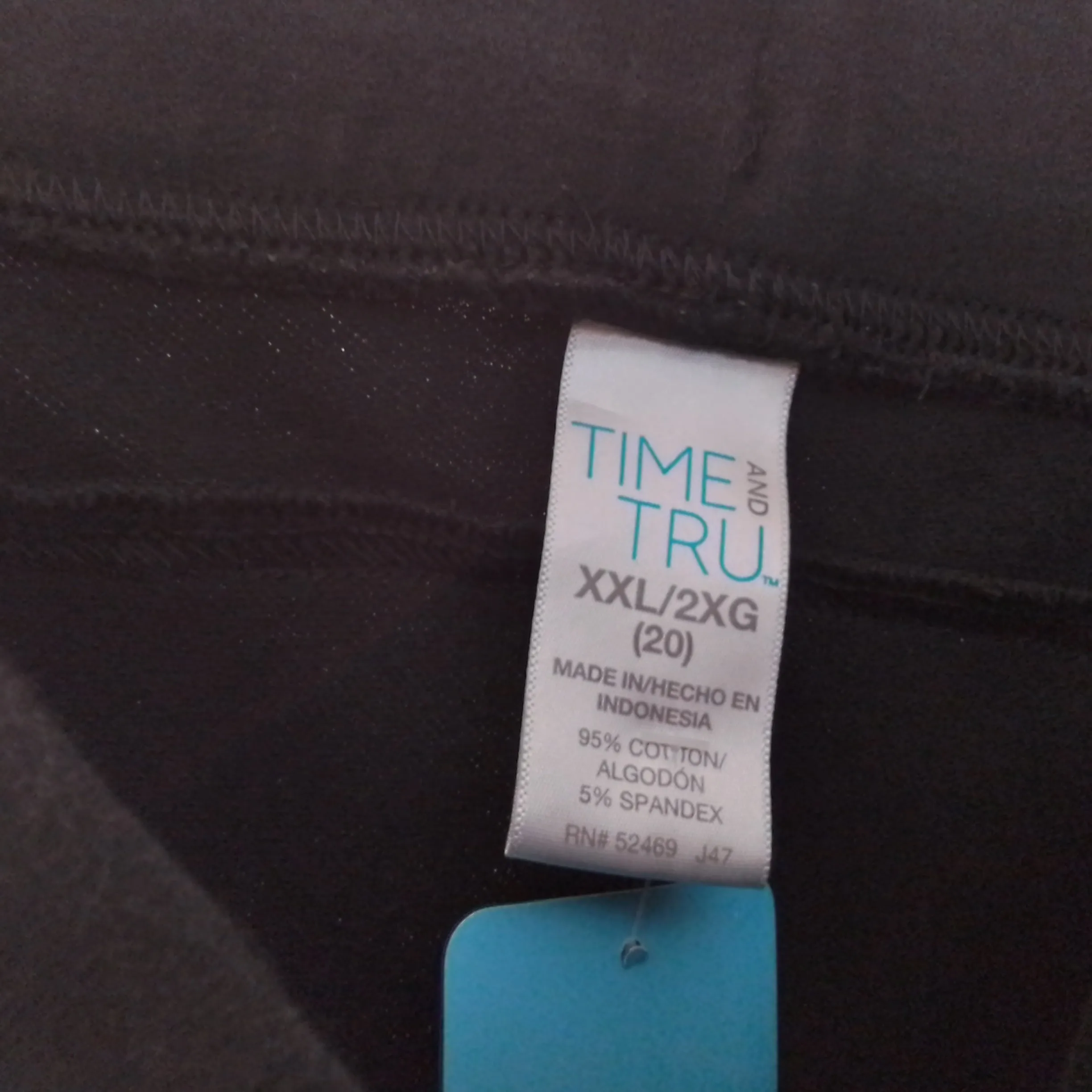 Time and Tru Women's Black Sweatpants