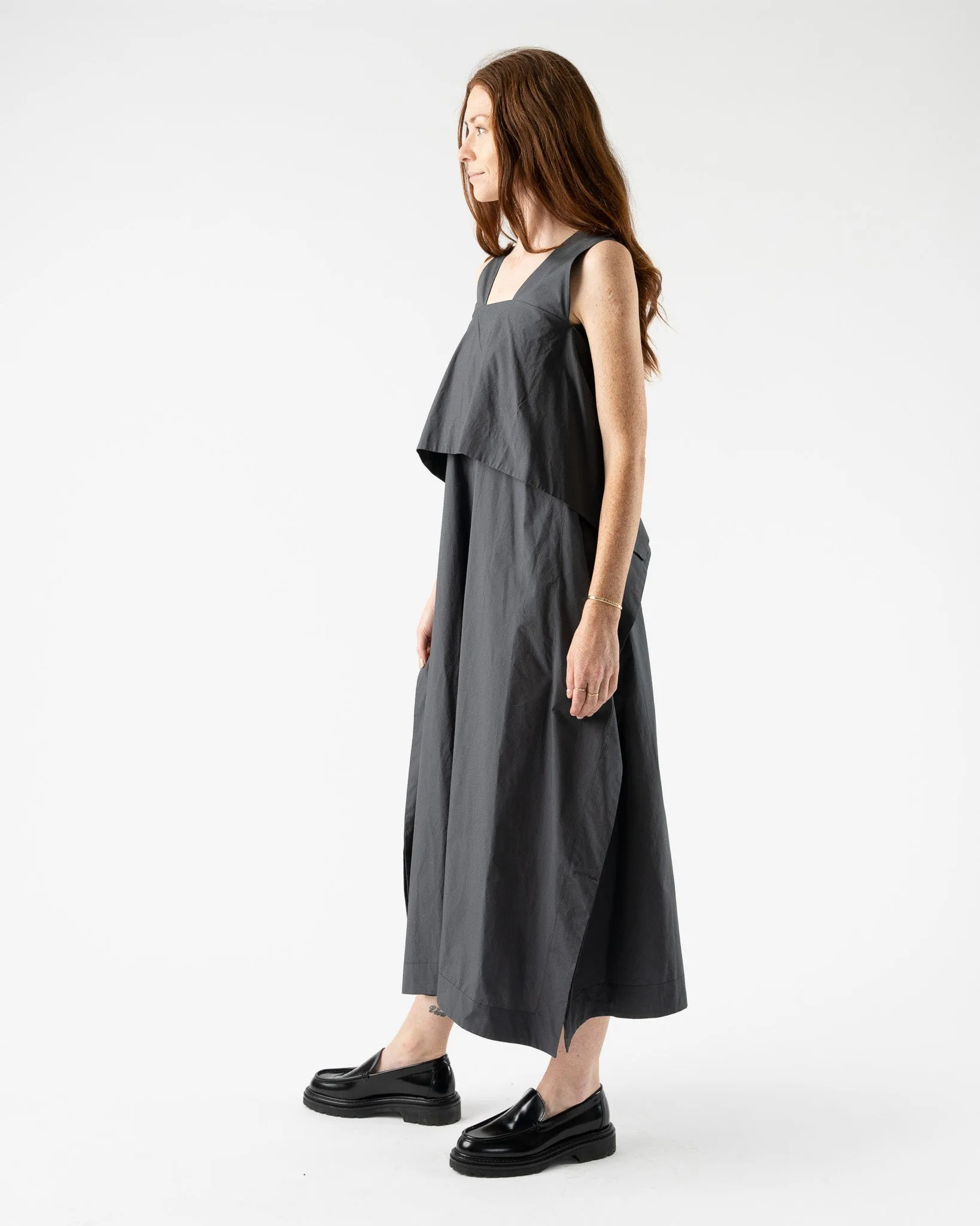 Toogood Basketmaker Dress in Tar