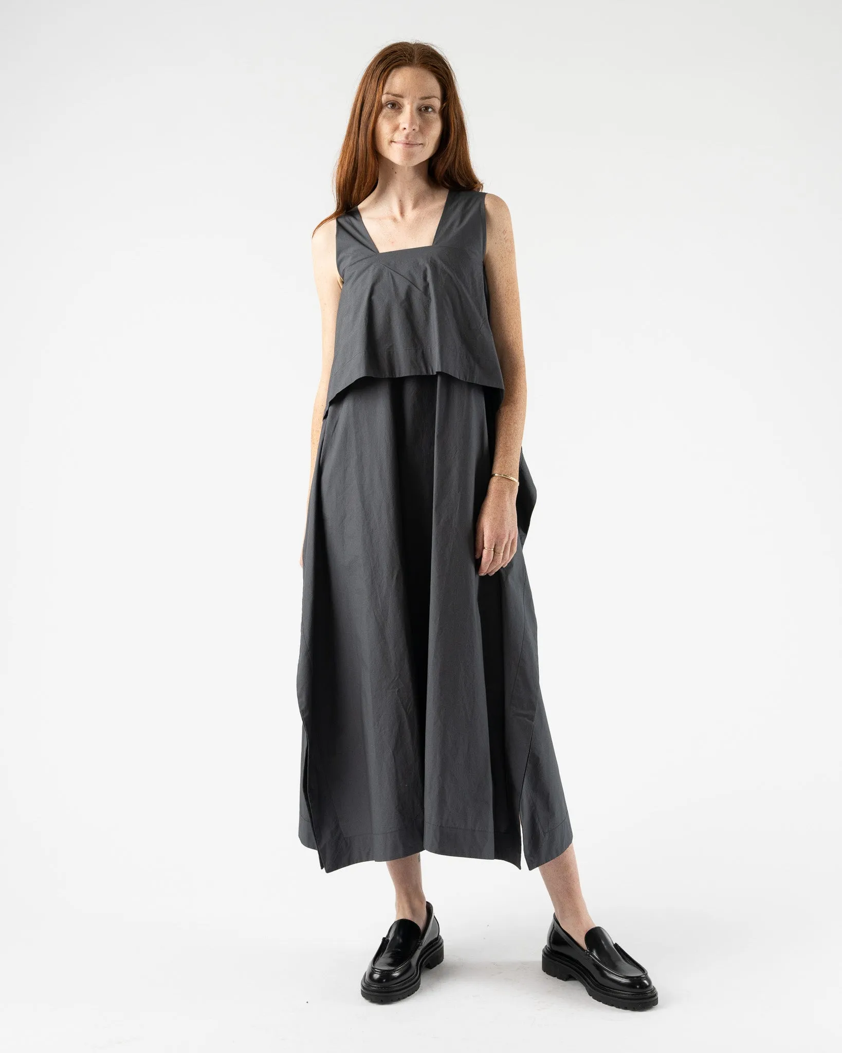 Toogood Basketmaker Dress in Tar
