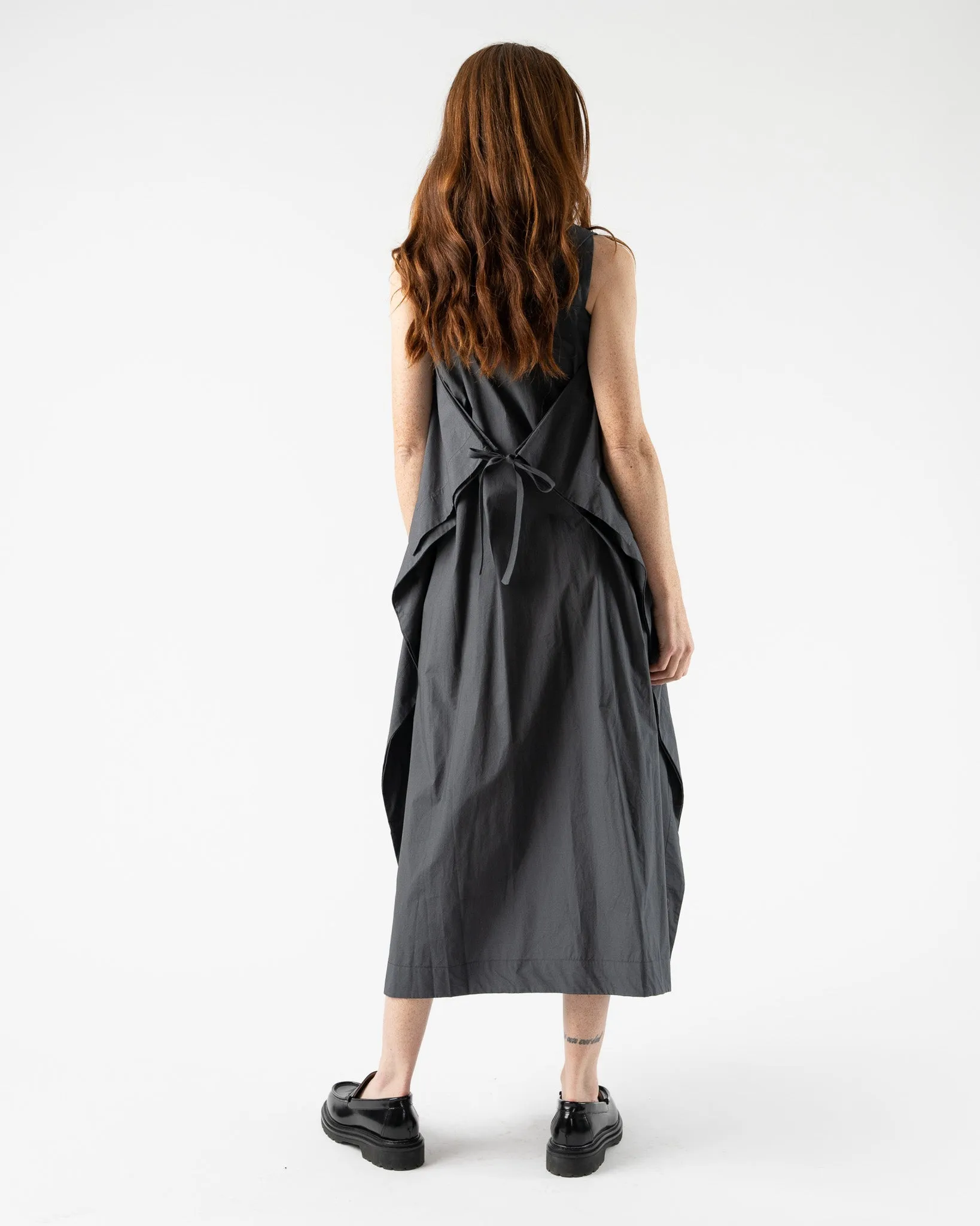 Toogood Basketmaker Dress in Tar