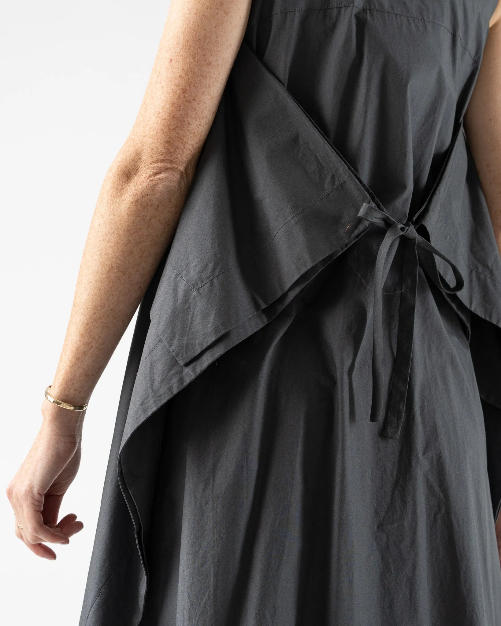 Toogood Basketmaker Dress in Tar
