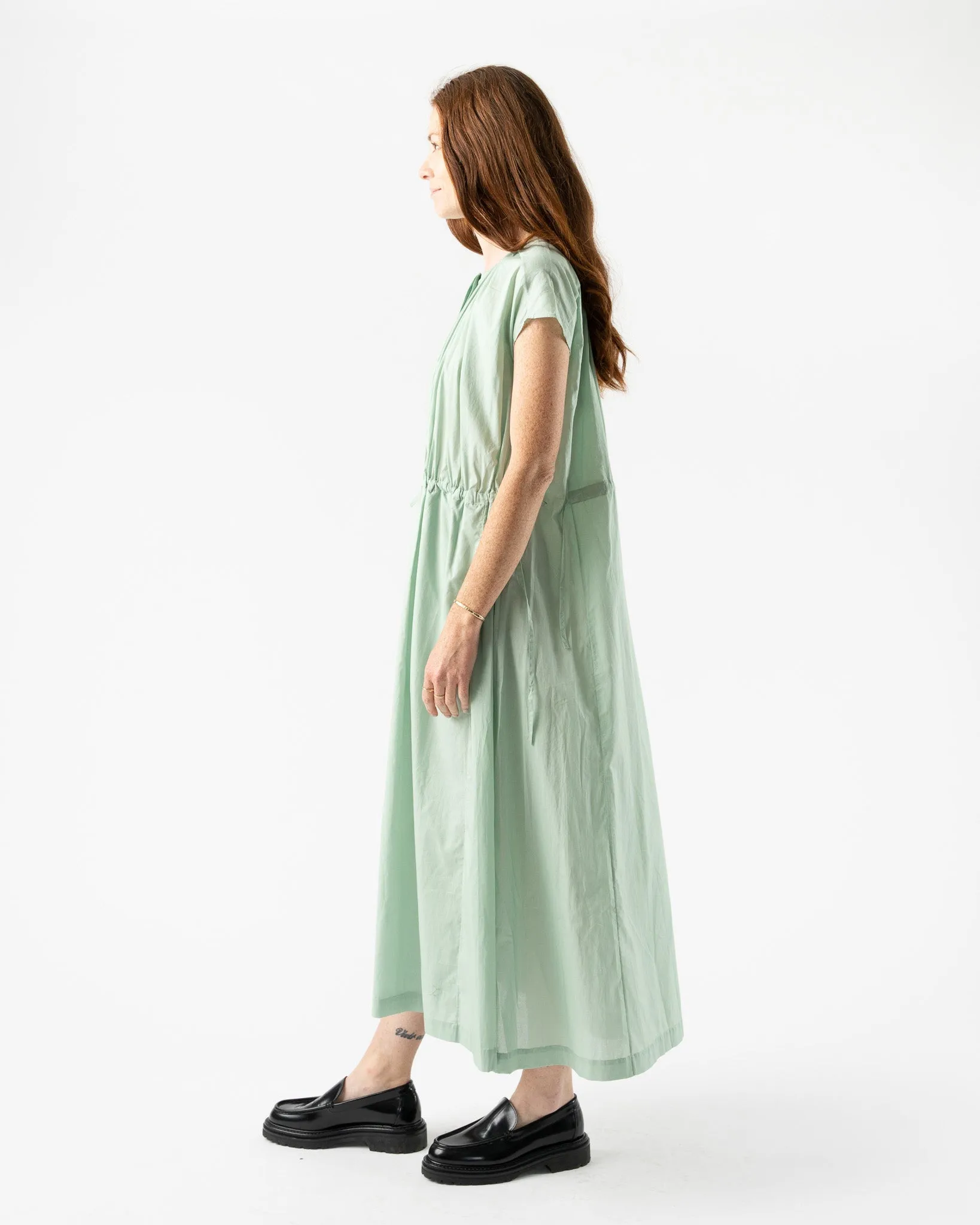Toogood Shrimper Dress in Sea Green