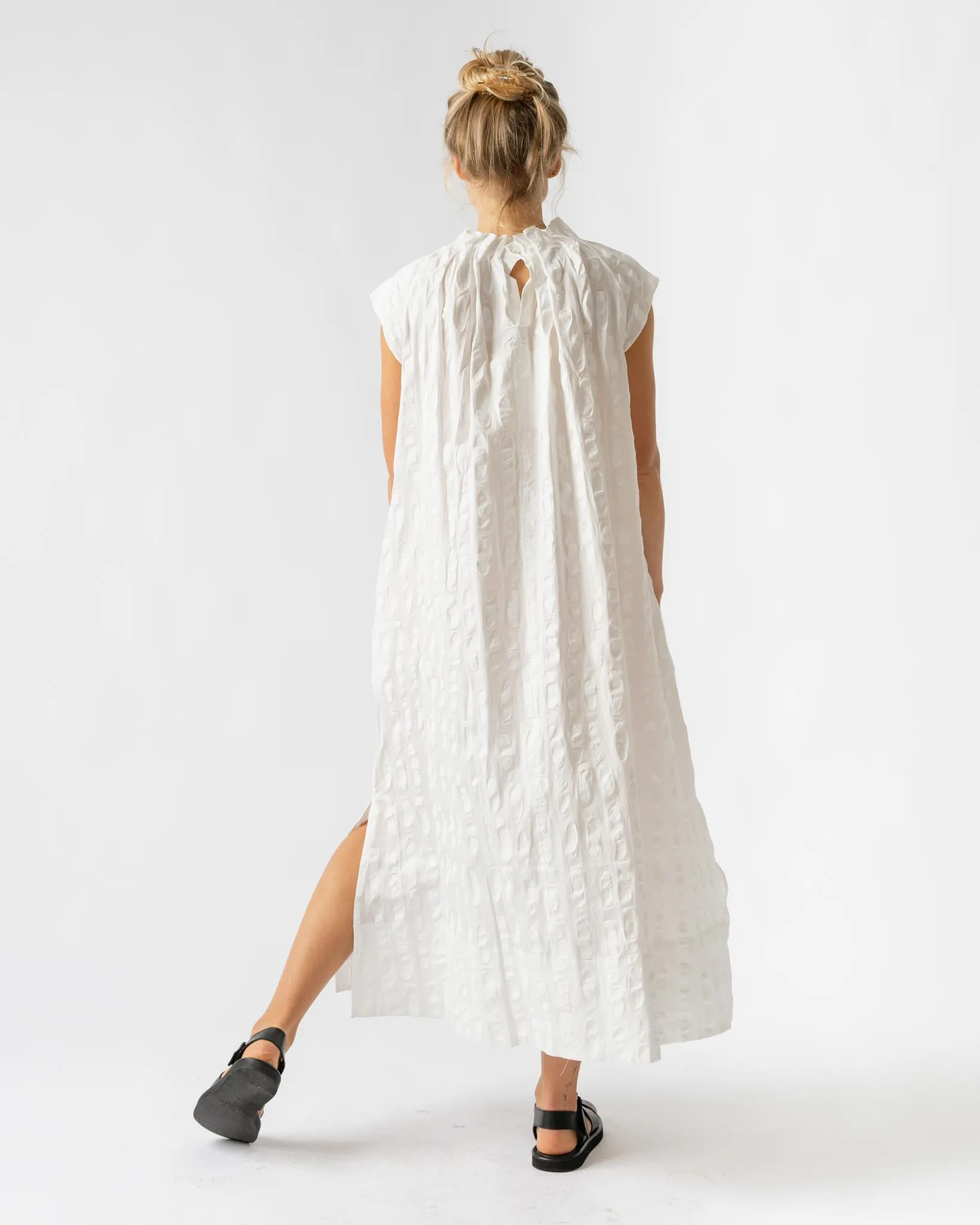 Toogood The Magician Dress in Chalk