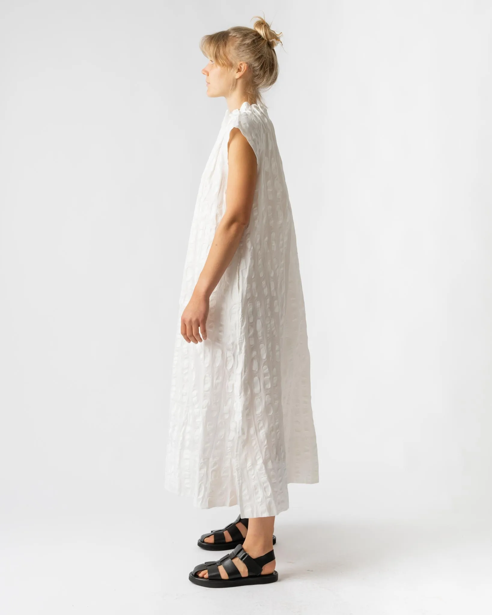 Toogood The Magician Dress in Chalk