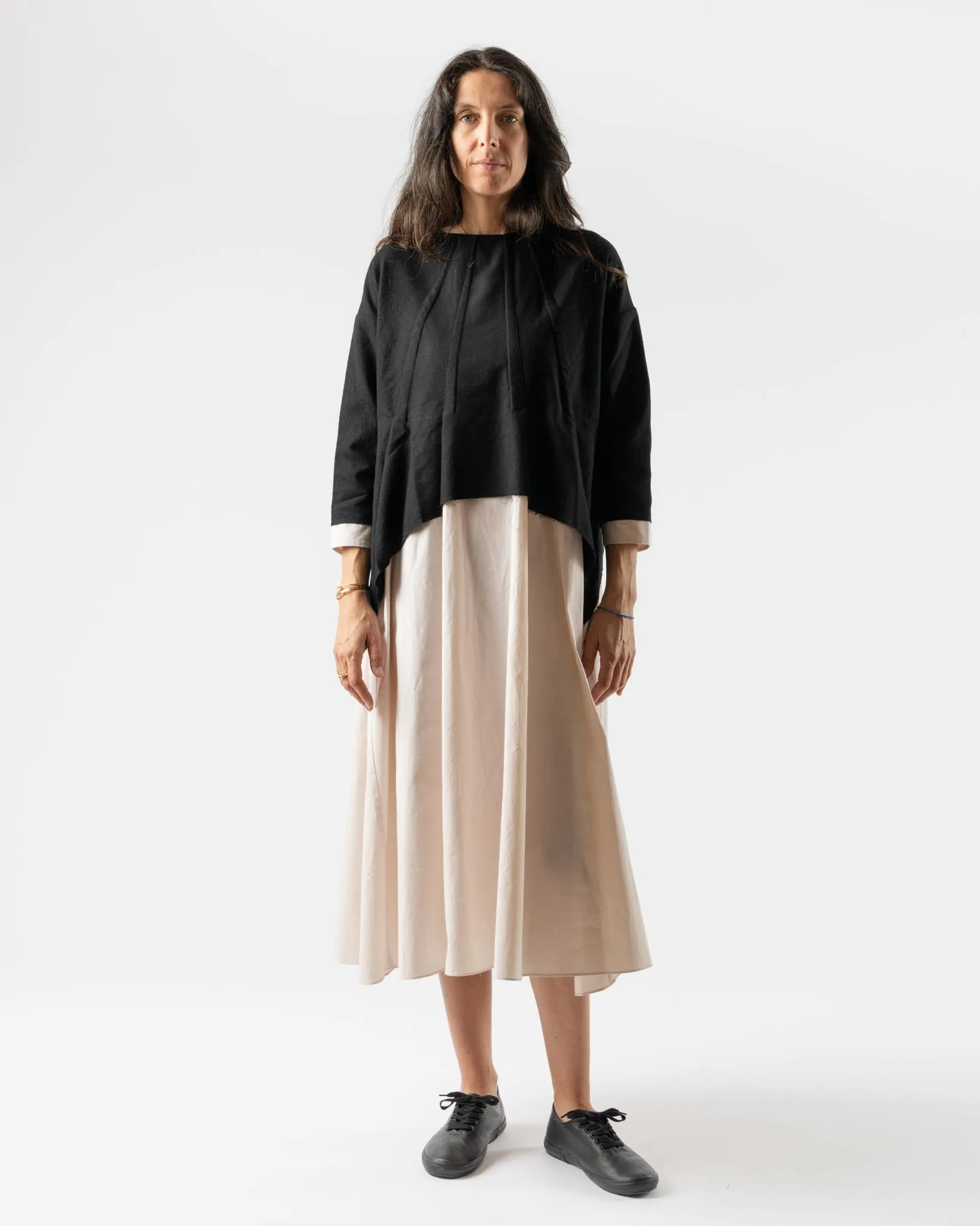 Toogood The Mountaineer Dress in Flint Raw