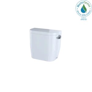 TOTO Entrada E-Max 1.28 GPF Toilet Tank with Right-Hand Trip Lever, Cotton White ST243E#01