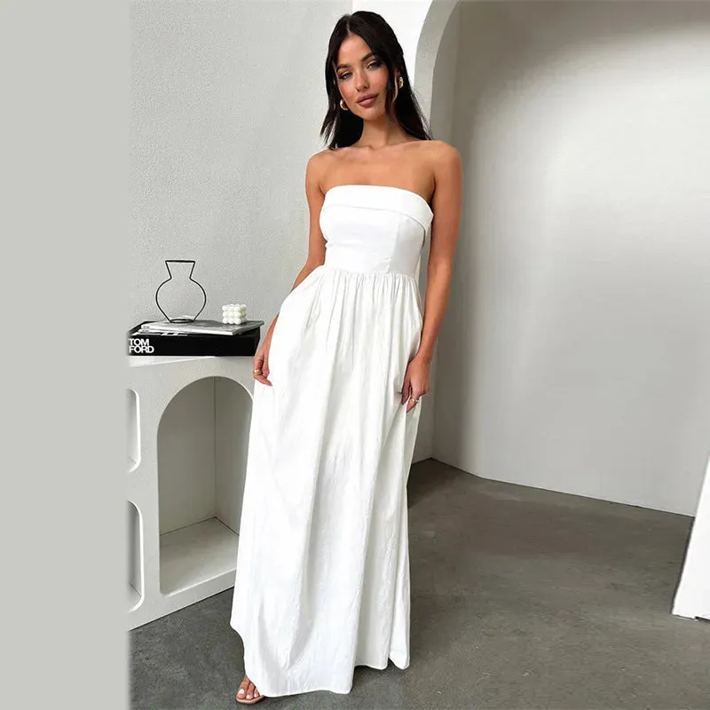 Tube Flare Stylish Maxi Dress