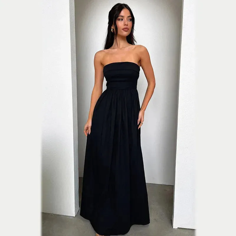 Tube Flare Stylish Maxi Dress