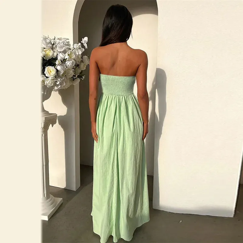 Tube Flare Stylish Maxi Dress