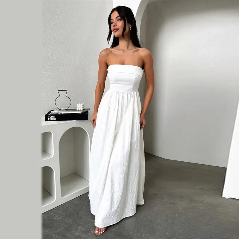 Tube Flare Stylish Maxi Dress