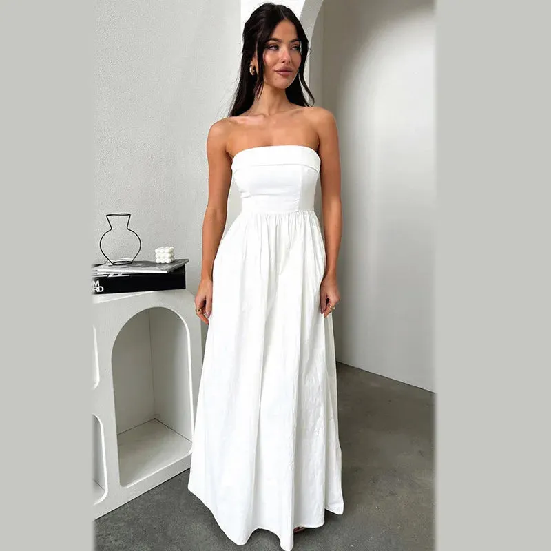 Tube Flare Stylish Maxi Dress