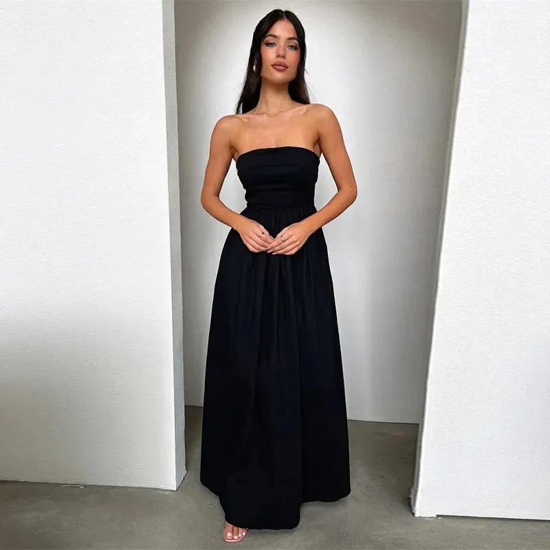 Tube Flare Stylish Maxi Dress