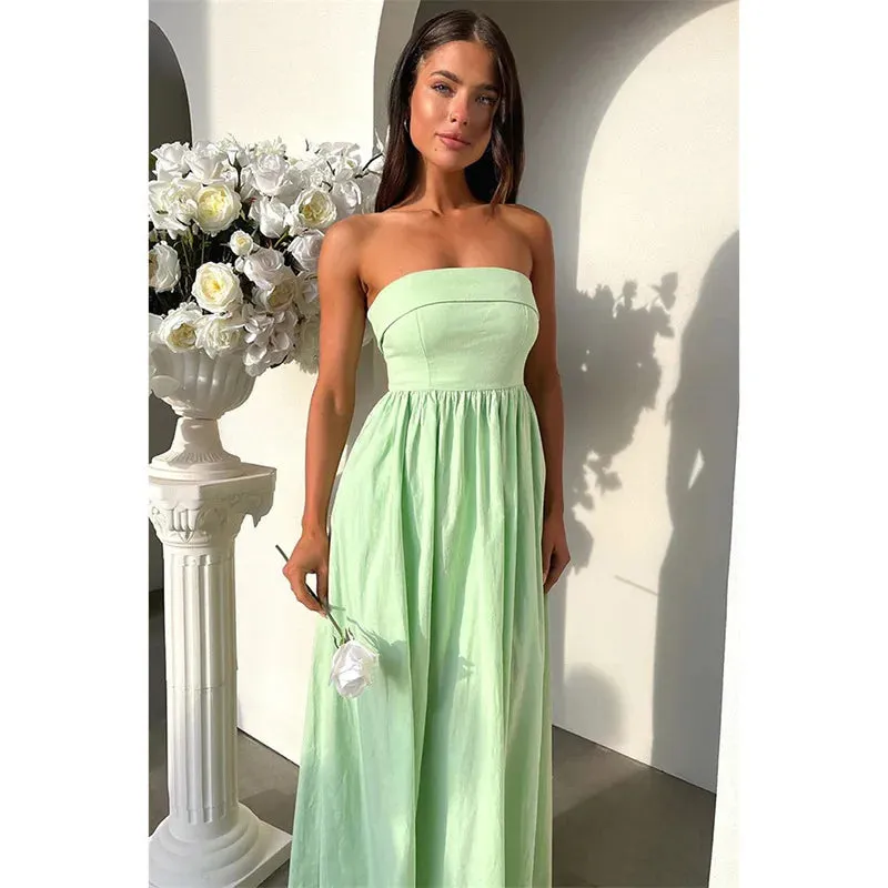 Tube Flare Stylish Maxi Dress