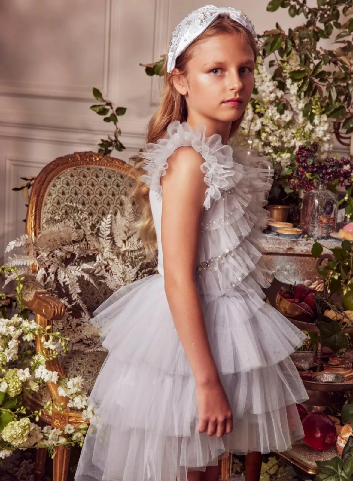 Tutu Du Monde Girls Holiday Paloma Tutu Dress
