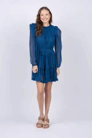 Ulla Johnson Gaelle Dress in Sapphire