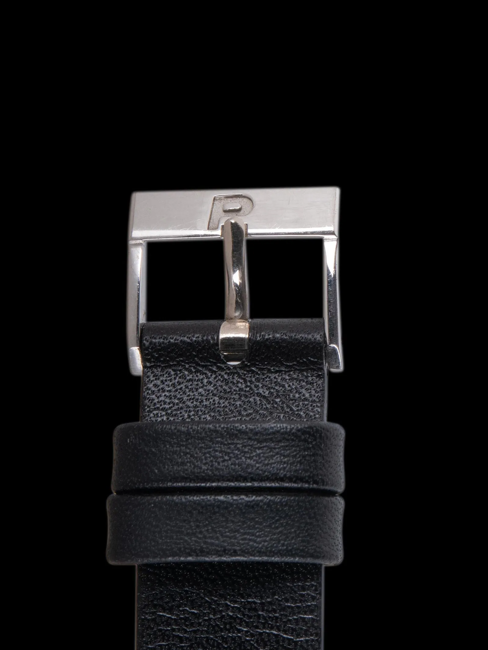 *Unpolished* 1970s Piaget Protocole 18K WG (Ref. 9154) Black Dial