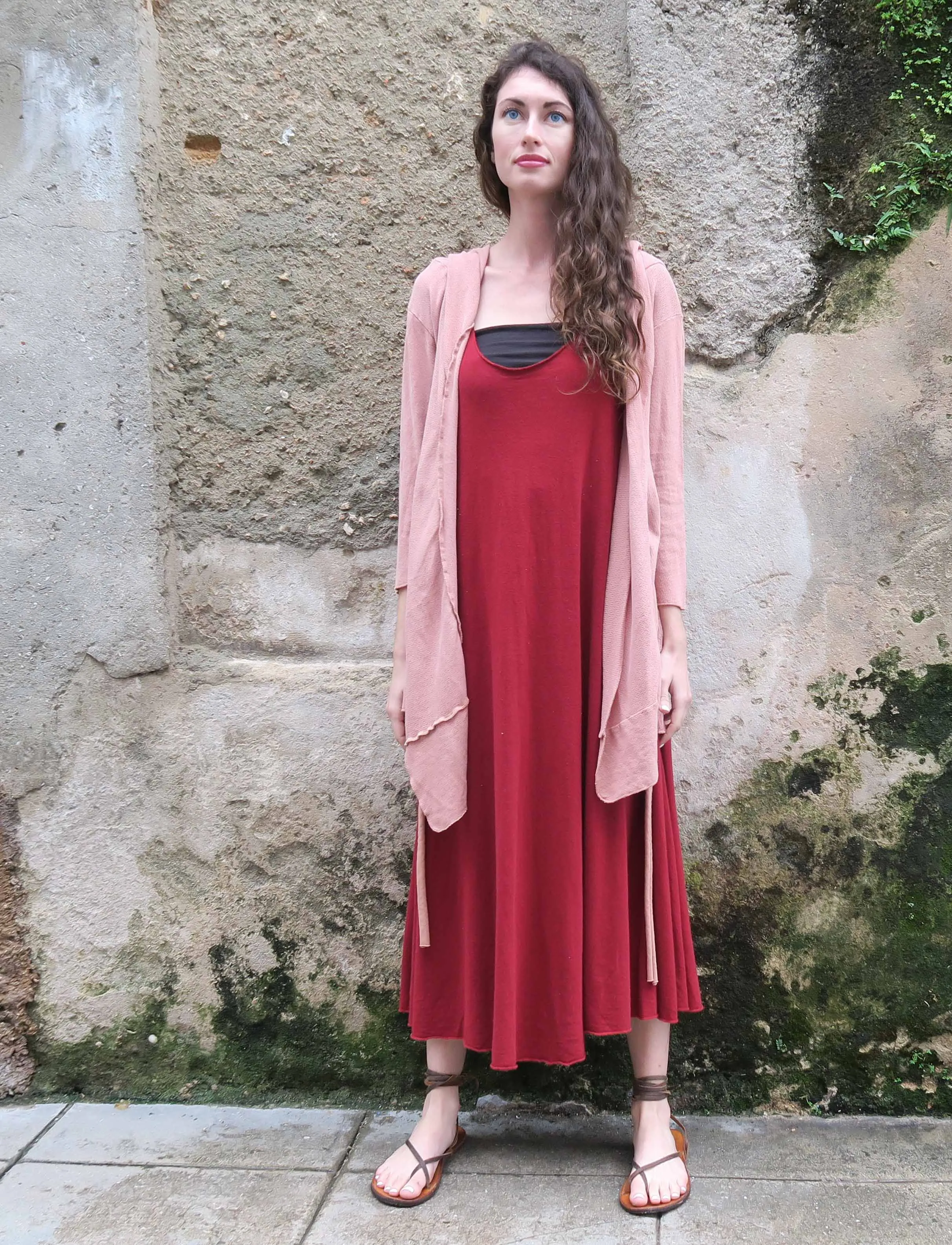 Utility Tank Wanderer Below Knee Dress