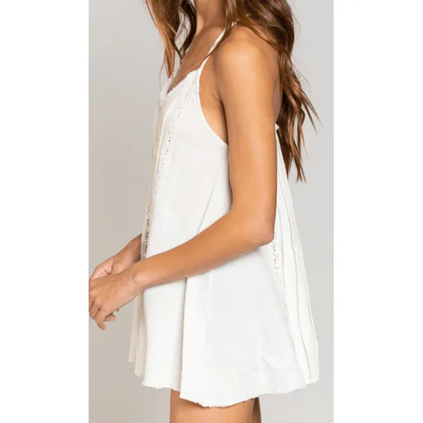 V-Neck Criss Cross Back Tank Top