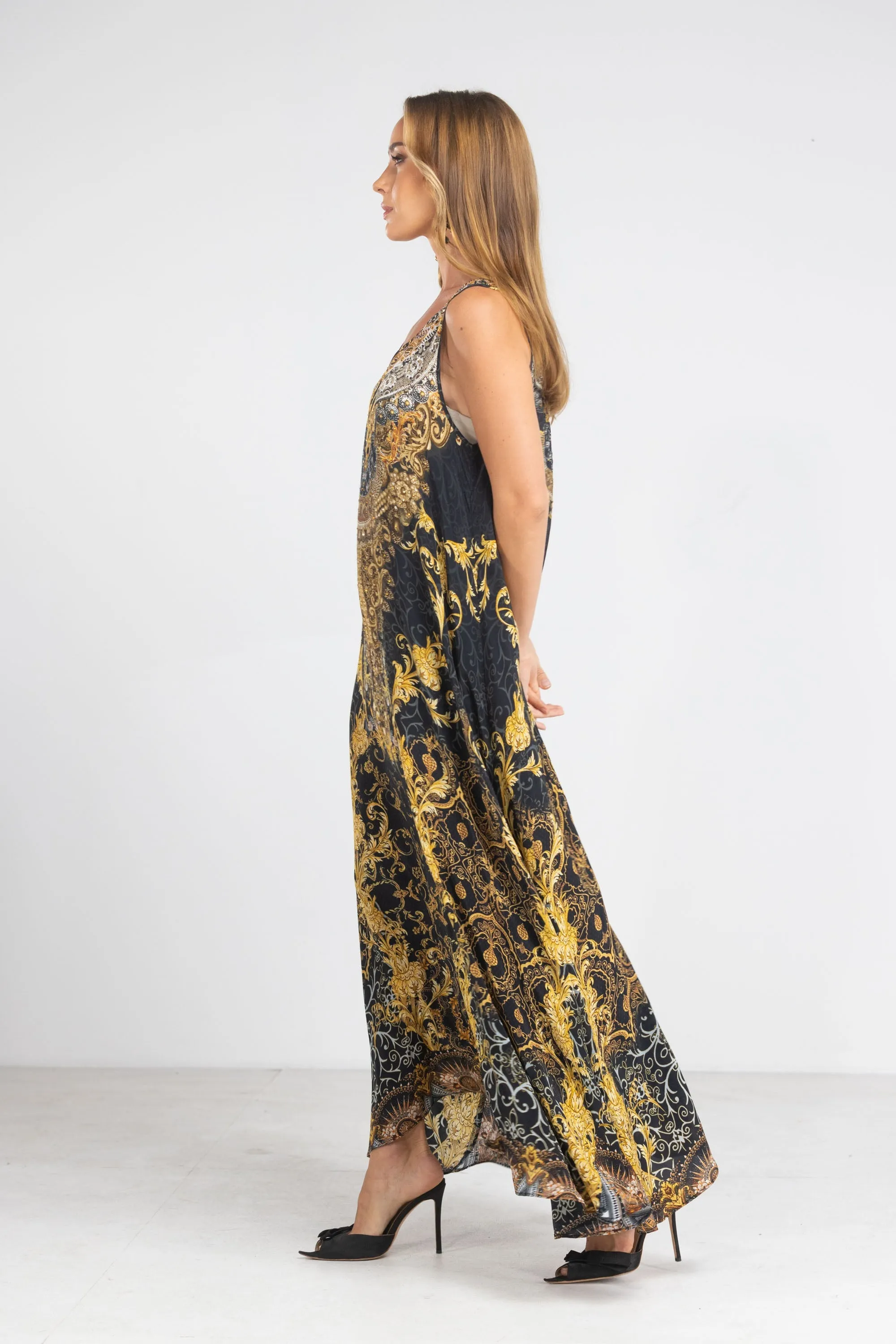 VALLETTA - SLEEVELESS MAXI DRESS
