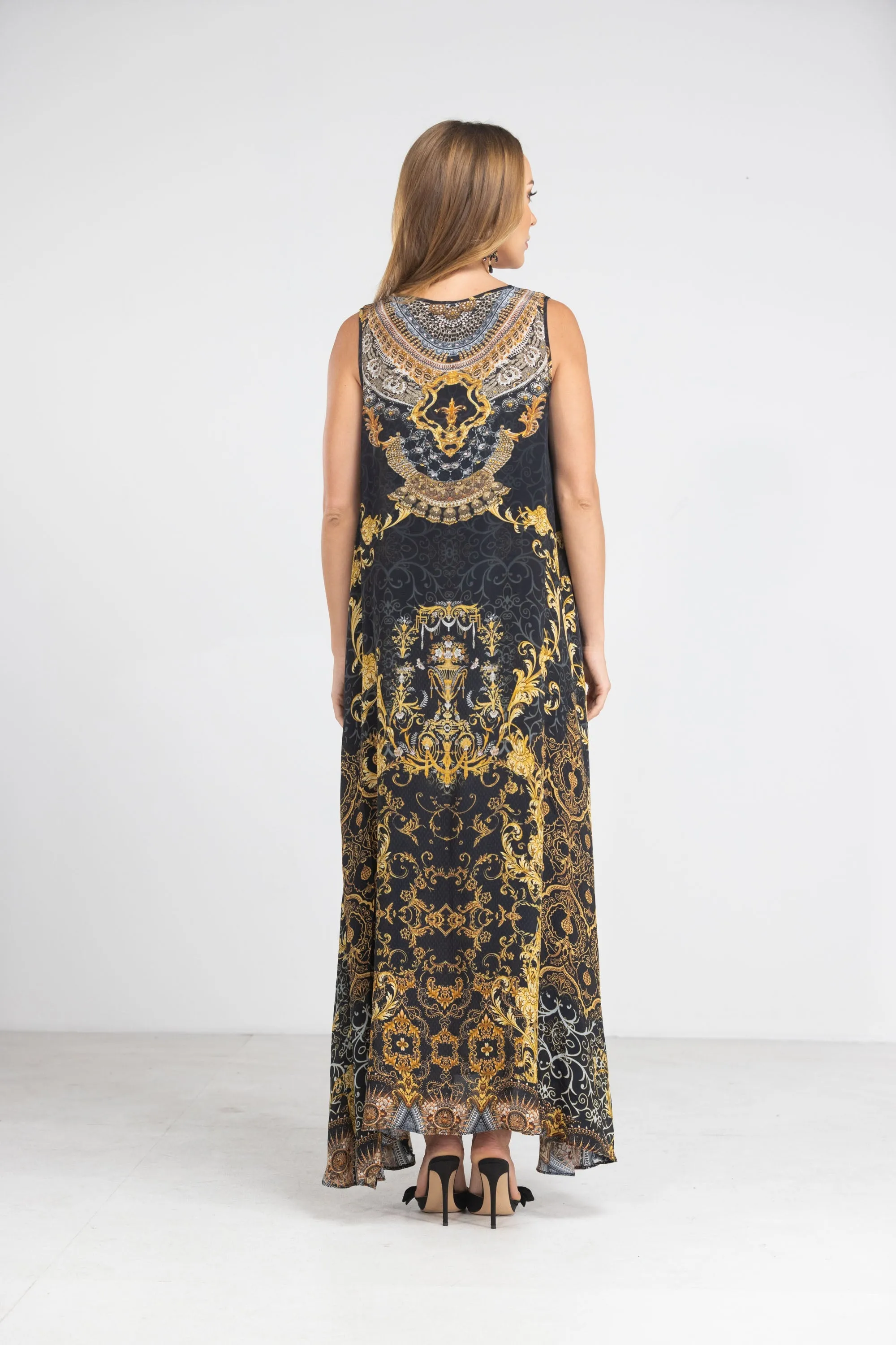 VALLETTA - SLEEVELESS MAXI DRESS