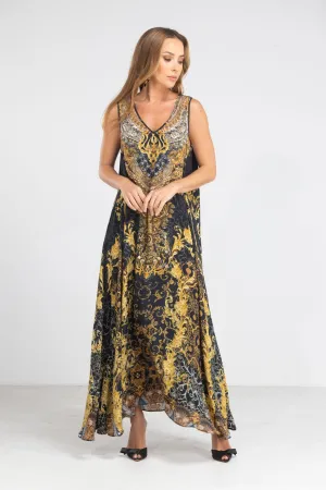 VALLETTA - SLEEVELESS MAXI DRESS