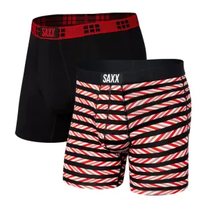 Vibe Boxer Brief Super Soft 2PK (Minty Fresh   Black)