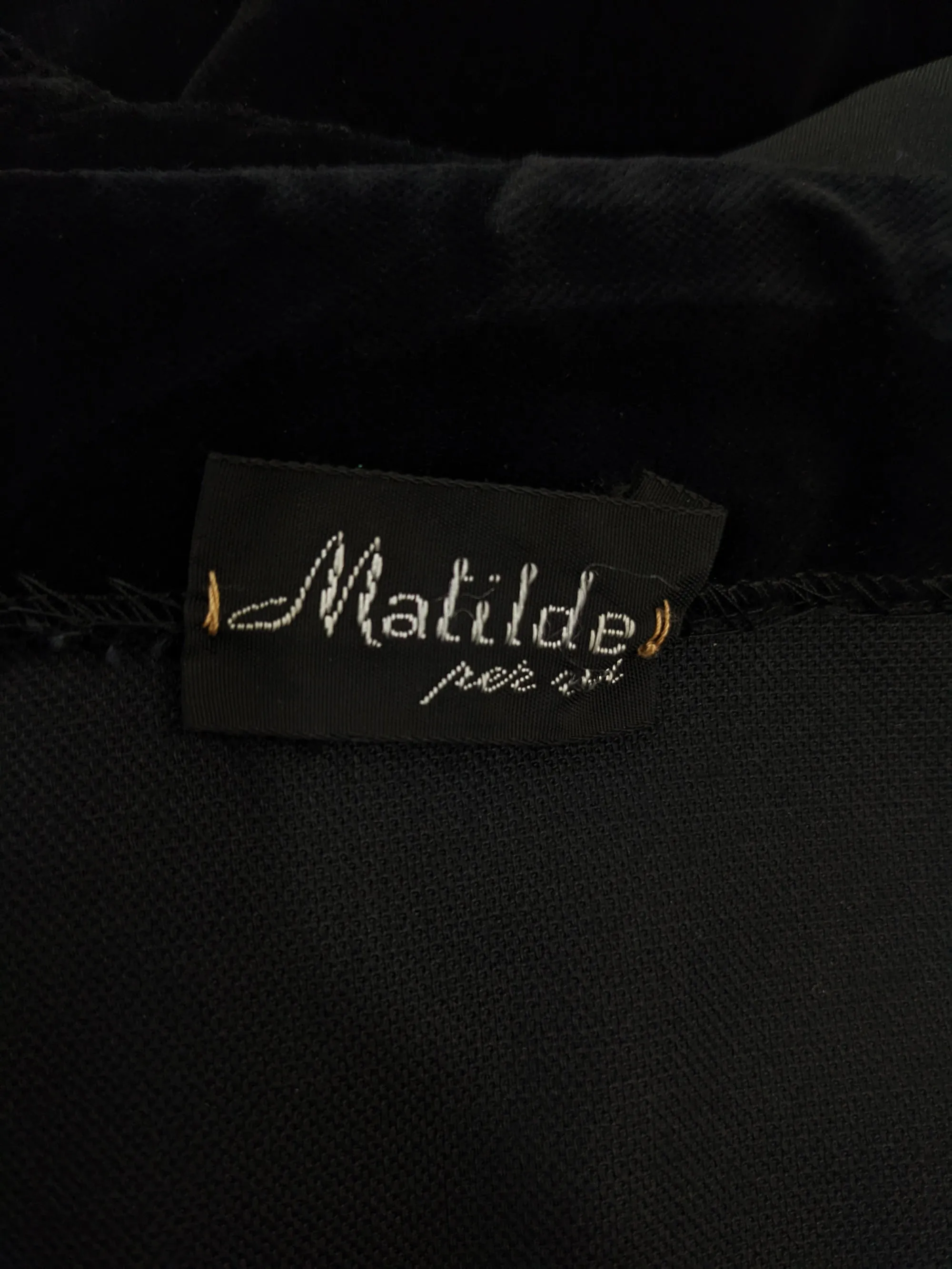Vintage 1980s Black Velvet & Taffeta Balloon Sleeve Party Dress