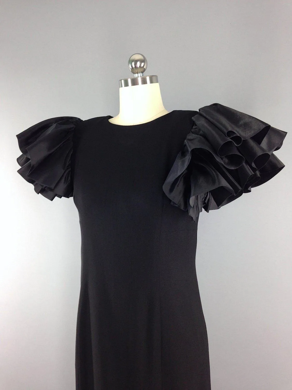 Vintage 1980s Cocktail Dress / Morton Myles
