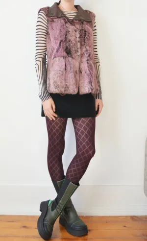 Vintage Iceberg Reversible Fur Gilet
