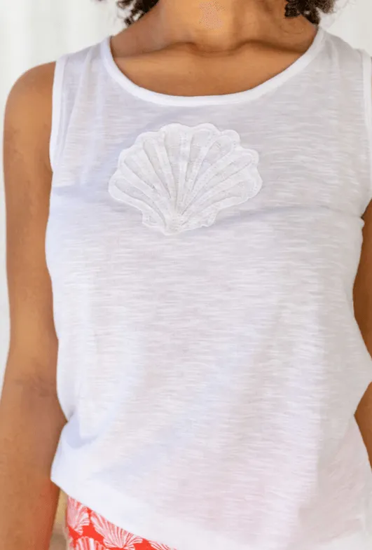 West Indies Wear Seashell Tank Top